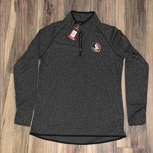 NWT! FSU Quarter Zip Pullover